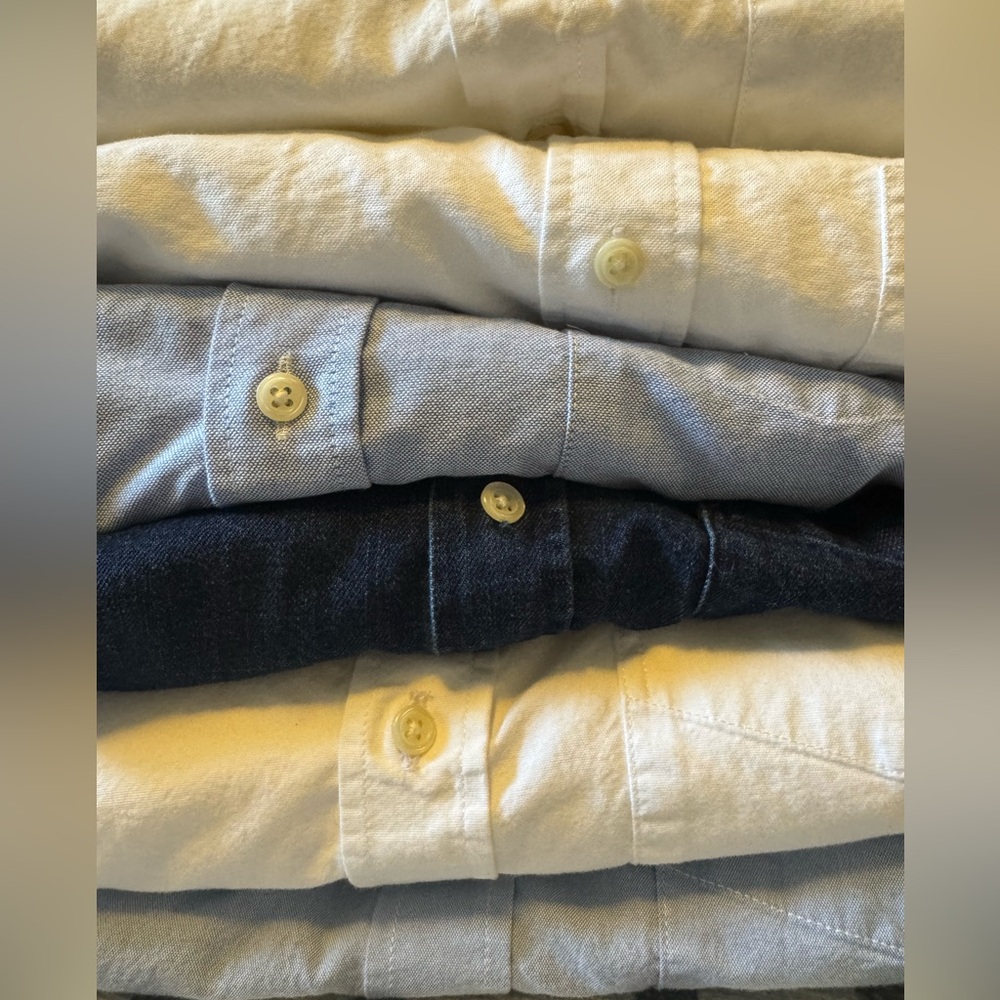 Lot of  6 Peter Manning 4x dress shirts great condition